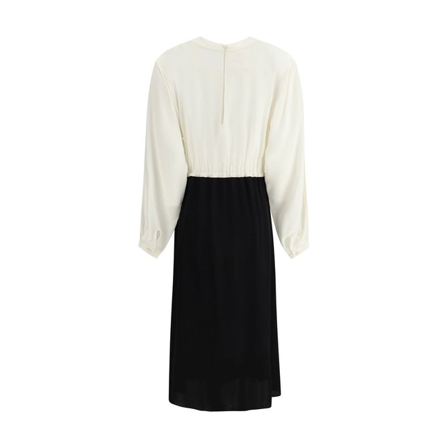 Crida Milano Multicolor Silk Casual Dress