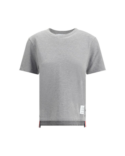 Thom Browne Gray Cotton T-Shirt