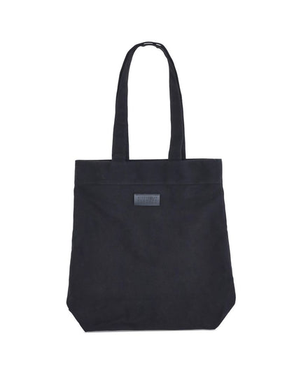 MM6 Black Cotton Shoulder Bag