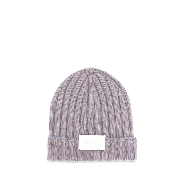 Brunello Cucinelli Beige Cashmere Beanie