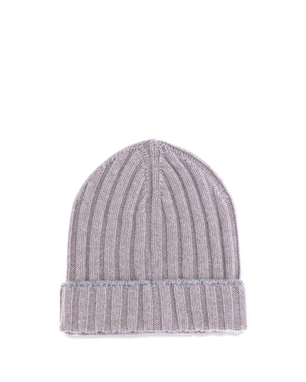 Brunello Cucinelli Beige Cashmere Beanie