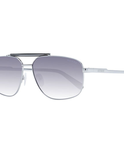Guess Silver Metal Sunglasses