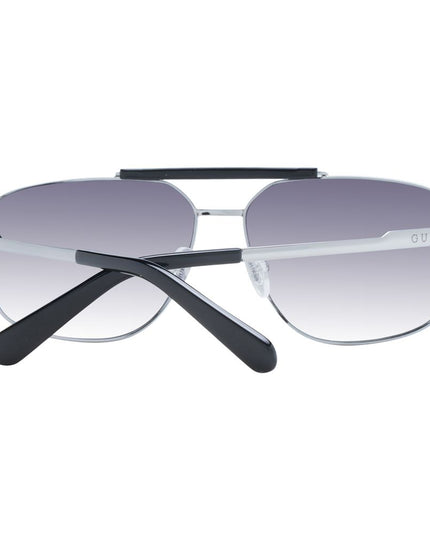Guess Silver Metal Sunglasses