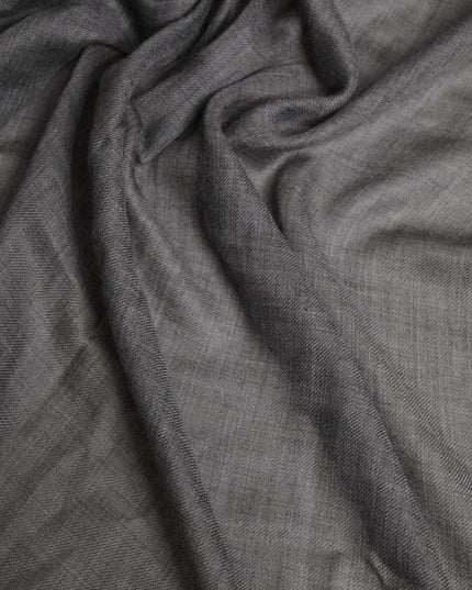 Dolce & Gabbana Gray Logo Print Neck Warmer Wrap Shawl Scarf