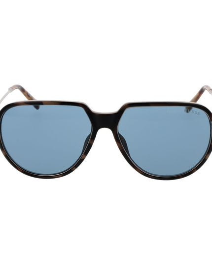 Guess Brown Plastic Sunglasses