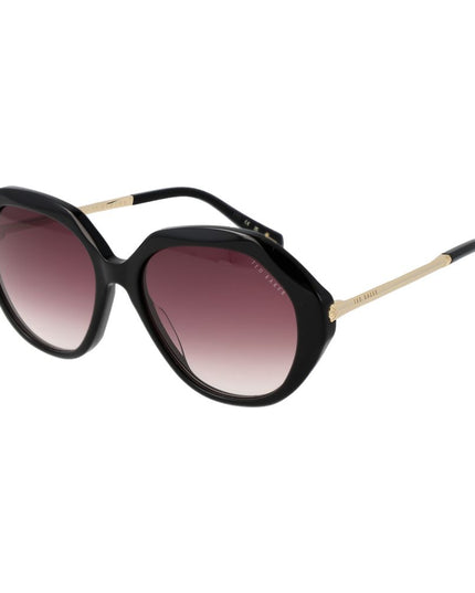 Ted Baker Black Acetate Sunglasses