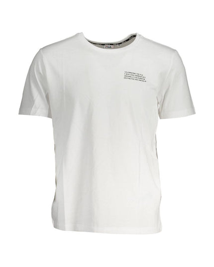 Fila Bianco Cotone Uomo T-Shirt