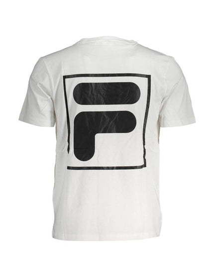 Fila Bianco Cotone Uomo T-Shirt
