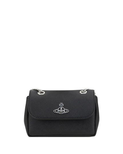 Vivienne Westwood Black Polyethylene Shoulder Bag