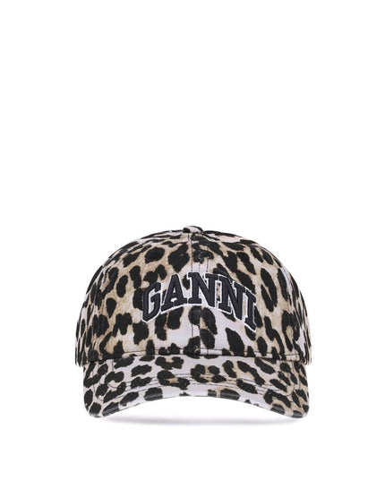 Ganni Multicolor Cotton Cap (Baseball Hat)