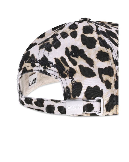 Ganni Multicolor Cotton Cap (Baseball Hat)
