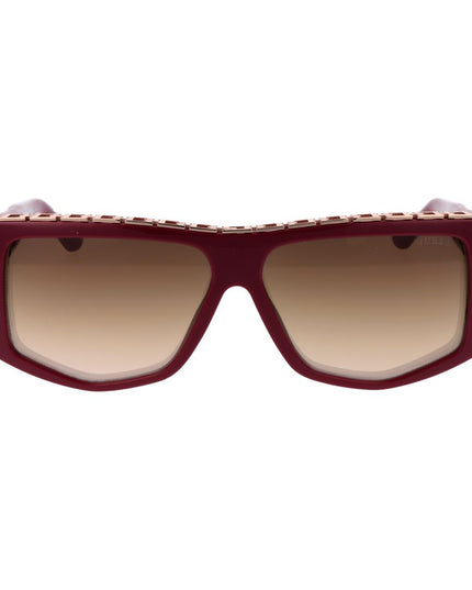 Guess Red Stainless Steel Sunglasses