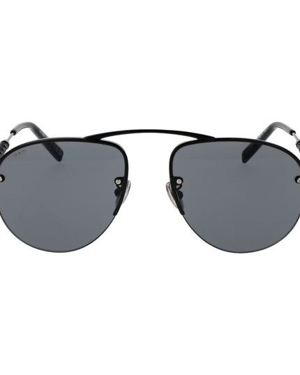 Tod's Black Metal Sunglasses