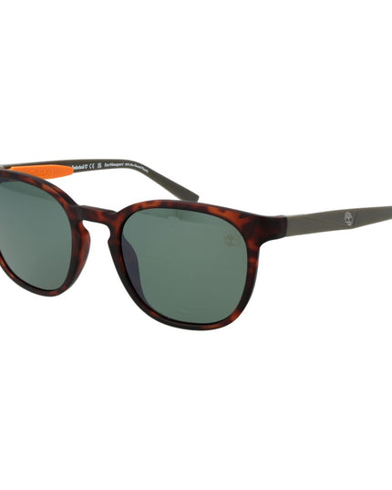 Timberland Brown Stainless Steel Sunglasses