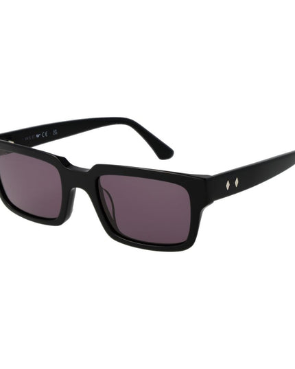 Web Black Acetate Sunglasses