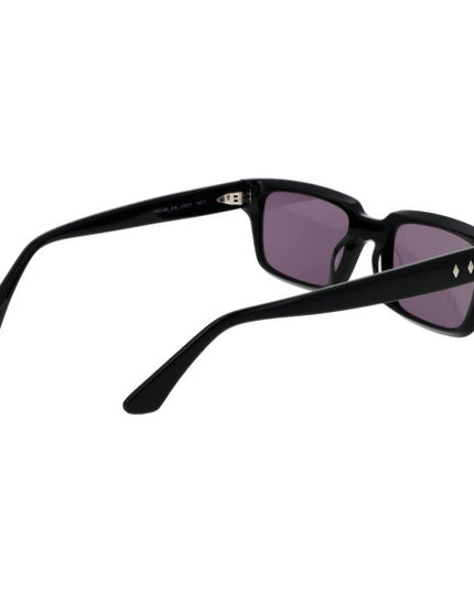 Web Black Acetate Sunglasses
