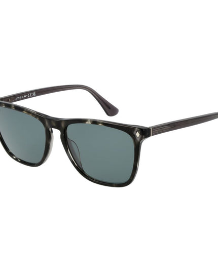 Web Black Acetate Sunglasses