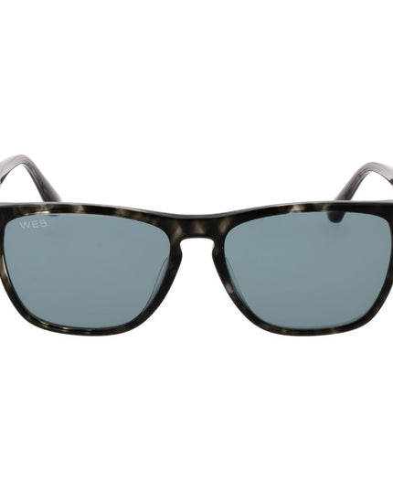 Web Black Acetate Sunglasses