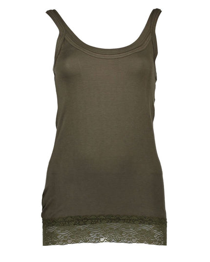 Silvian Heach Green Cotton Women Top