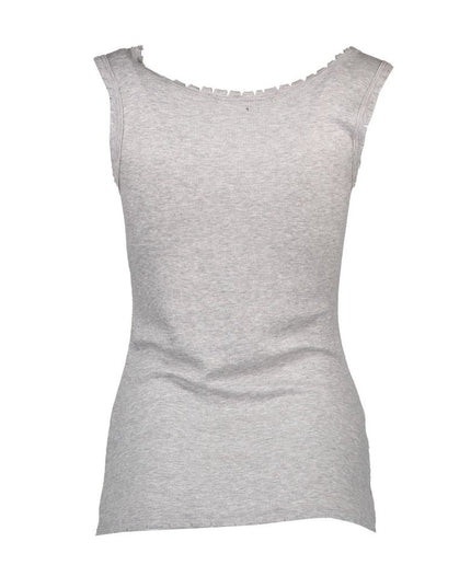 Silvian Heach Gray Viscose Women Top