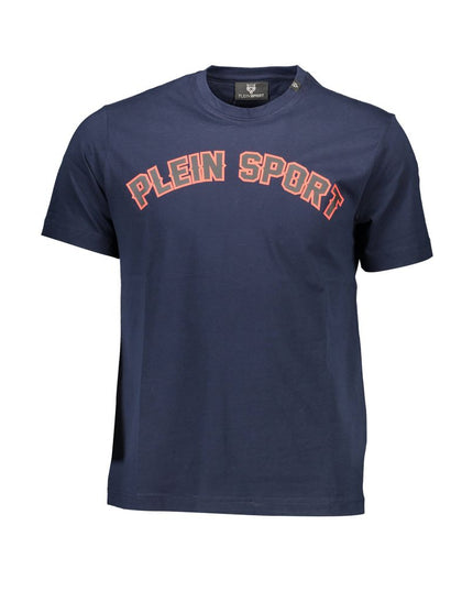 Plein Sport Blue Cotton T-Shirt