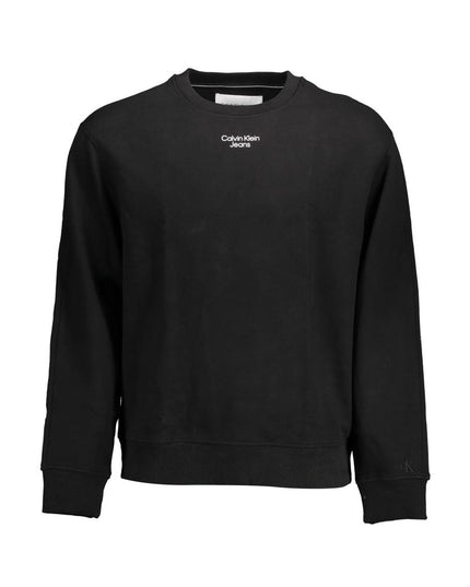 Calvin Klein Black Cotton Men Sweater