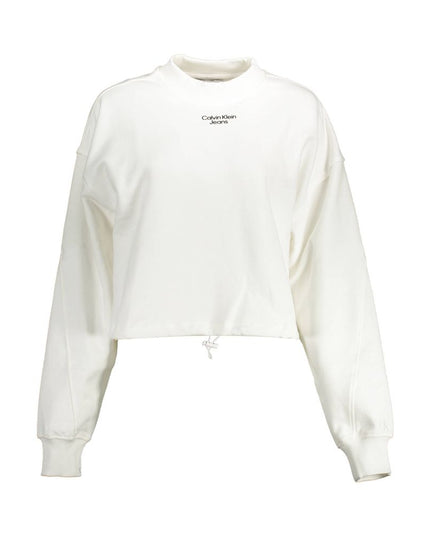 Calvin Klein White Cotton Women Sweater