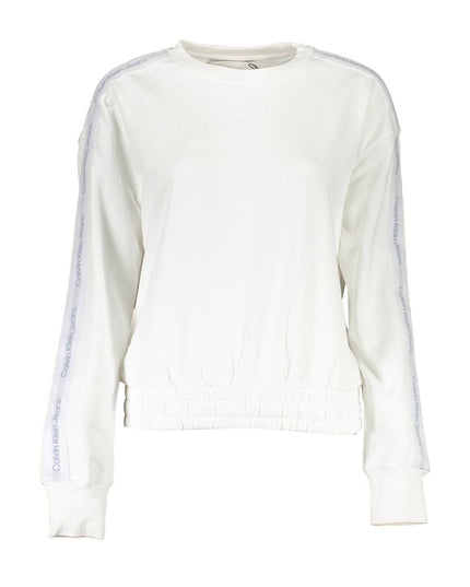 Calvin Klein White Cotton Women Sweater