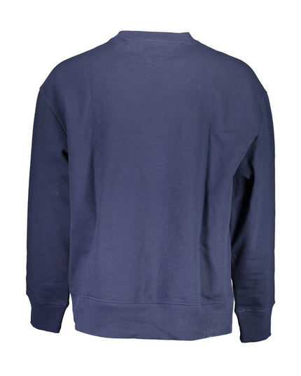 Tommy Hilfiger Blue Cotton Men Sweater