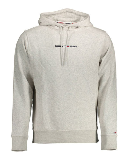 Tommy Hilfiger Gray Cotton Men Sweater