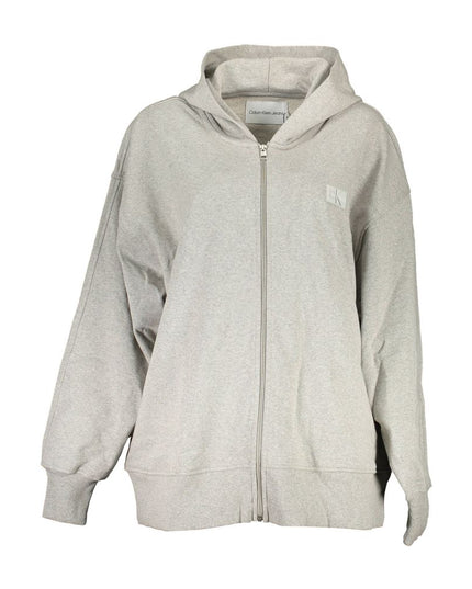 Calvin Klein Gray Cotton Women Sweater