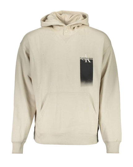 Calvin Klein Beige Cotton Men Sweater