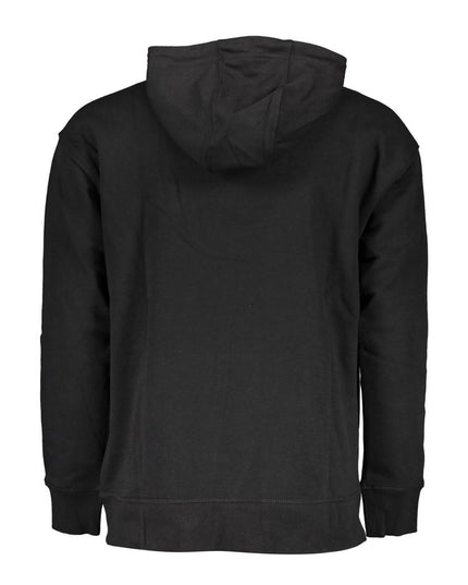 Tommy Hilfiger Black Cotton Men Sweater