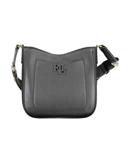 Ralph Lauren Black Leather Handbag