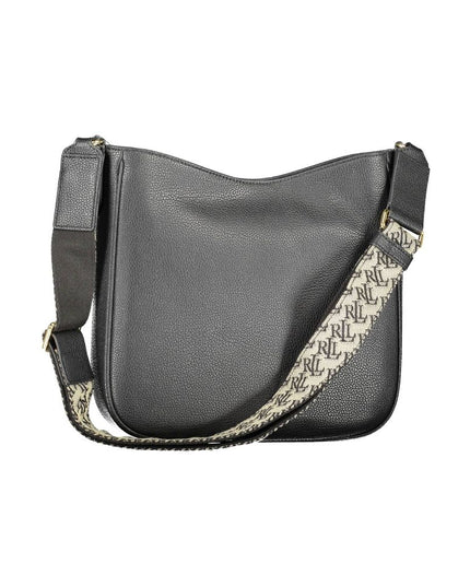 Ralph Lauren Black Leather Handbag