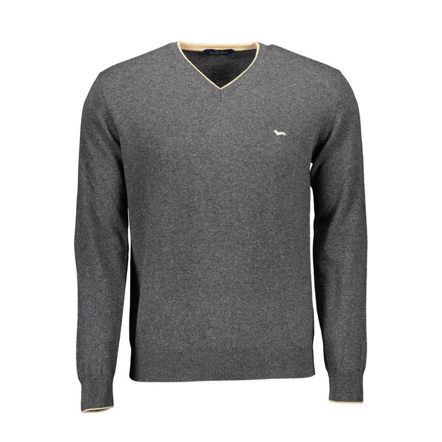 Harmont & Blaine Gray Wool Sweater