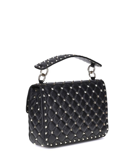 Valentino Garavani Black Lamb Ovis Aries Aries Shoulder Bag