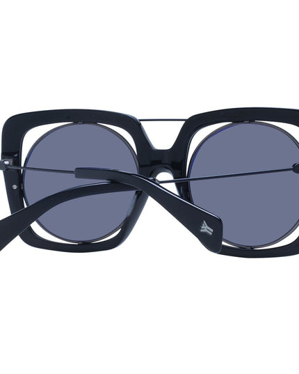 Yohji Yamamoto Black Monel Sunglasses