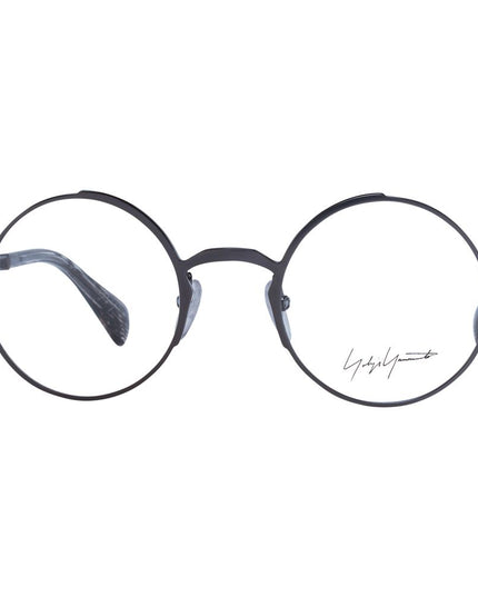 Yohji Yamamoto Gray Metal Glasses (Frames)