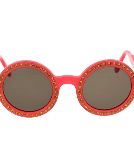 Andy Wolf Red Acetate Sunglasses