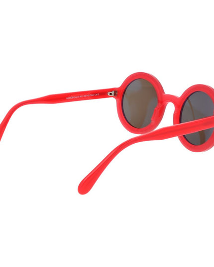 Andy Wolf Red Acetate Sunglasses