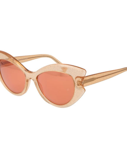 Andy Wolf Orange Acetate Sunglasses
