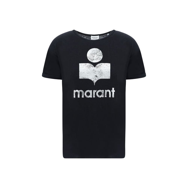 Marant Etoile Black Linen T-Shirt