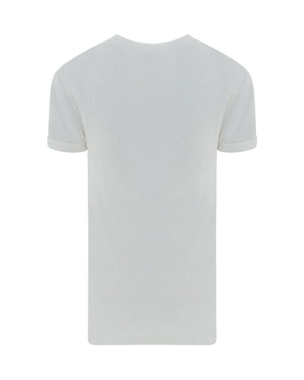 Marant Etoile White Linen T-Shirt