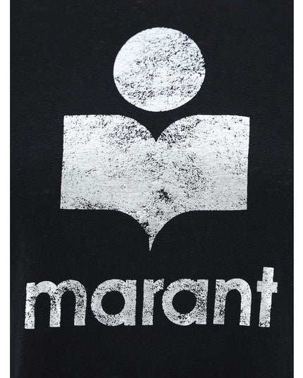Marant Etoile Black Linen T-Shirt