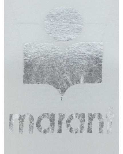 Marant Etoile White Linen T-Shirt