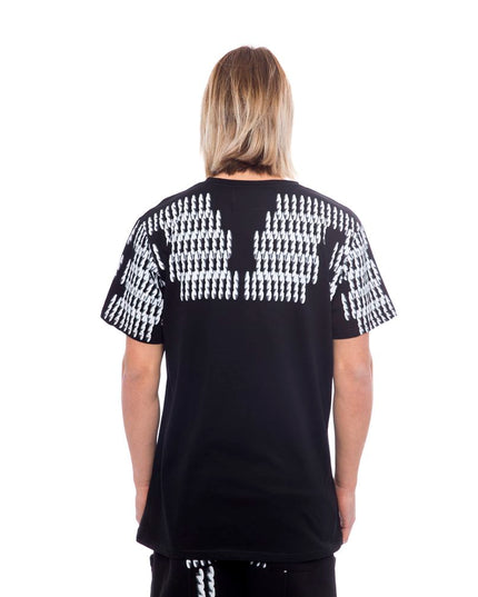 Nicolo Tonetto Black Cotton Men T-Shirt