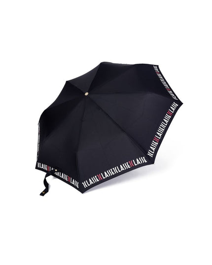 Alviero Martini Prima Classe Black Nylon Umbrella