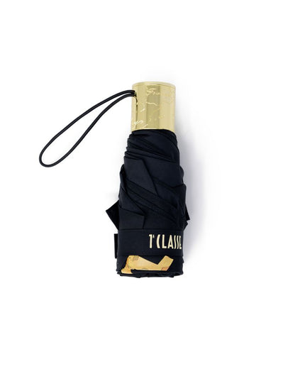 Alviero Martini Prima Classe Black Nylon Umbrella