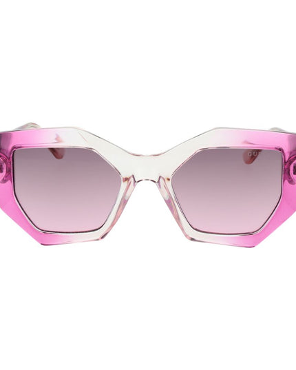 Guess Pink Plastic Sunglasses